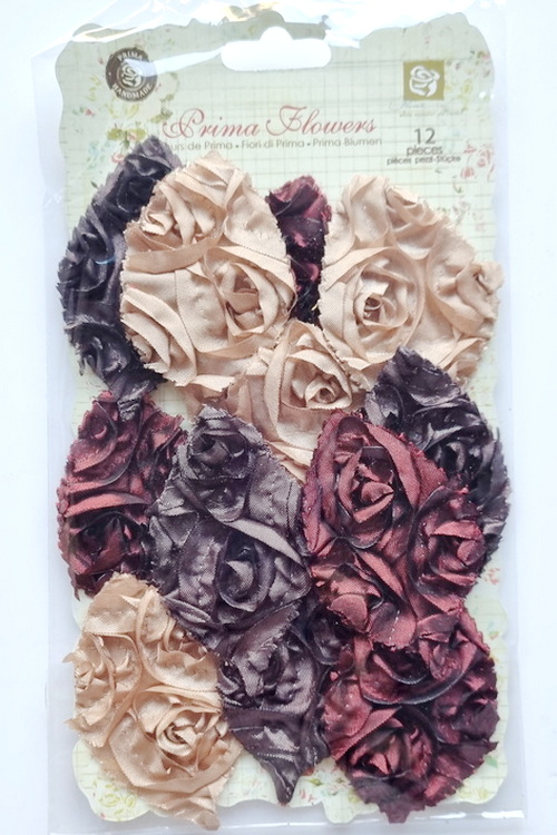 Leaves - Fabric - Lovely Red